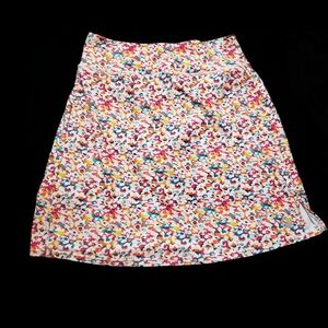 Floral Multicolor A-Line Women's Yoga Skort